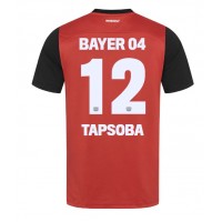 Bayer Leverkusen Edmond Tapsoba #12 Hemmatröja 2024-25 Korta ärmar